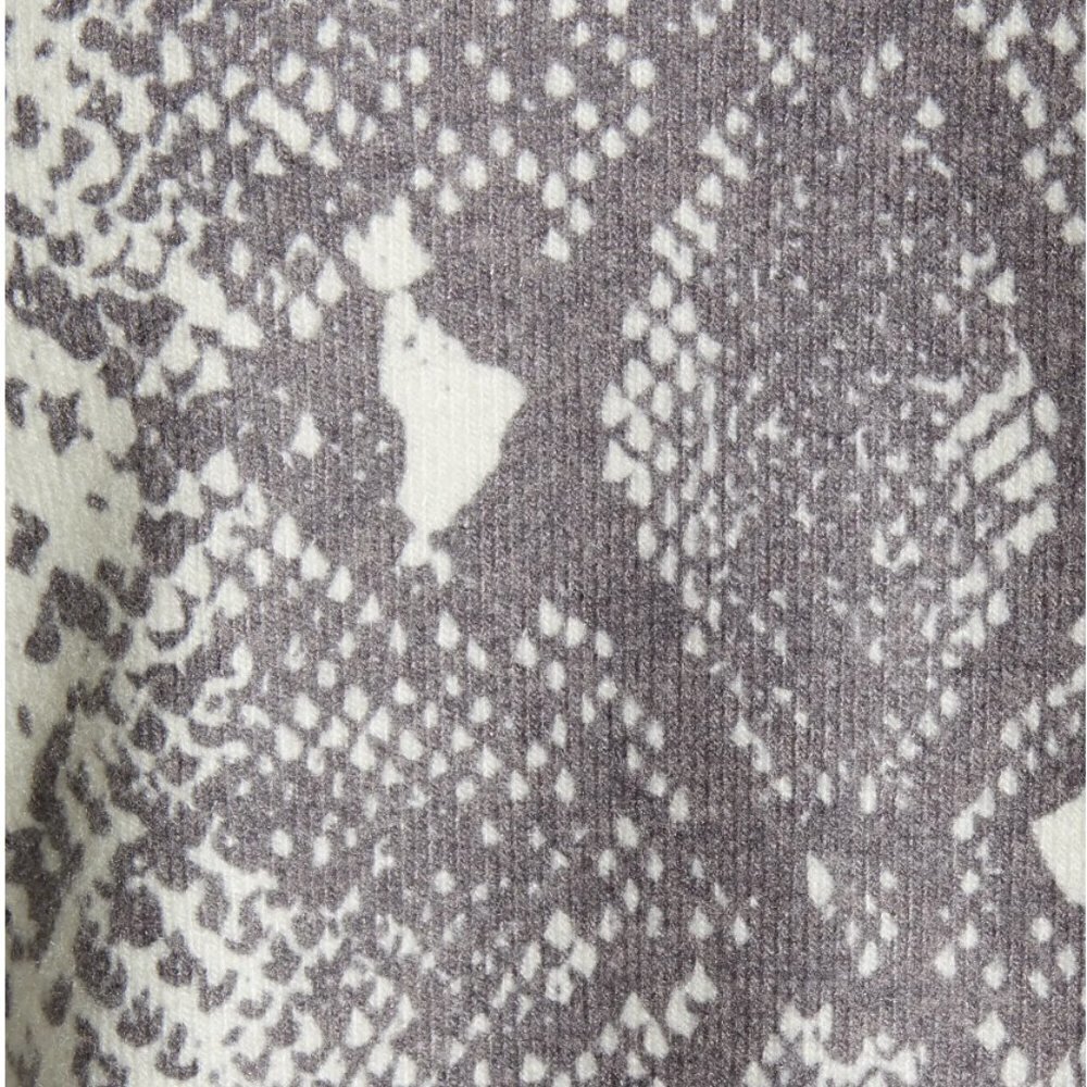 Wildfox Python Stripe Pullover Gray NWT - image 6